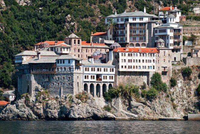 Ouranoupoli: Mt. Athos Monasteries Private Cruise - Experience Description