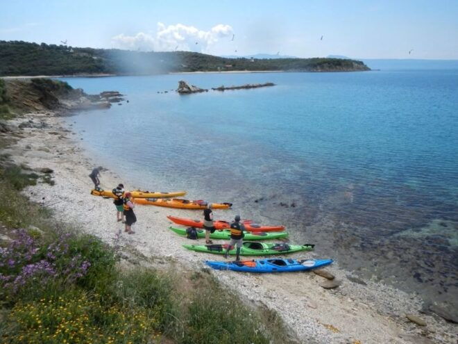 Ouranoupoli: Sea Kayaking Drenia Islands Private Day Tour - Reservation