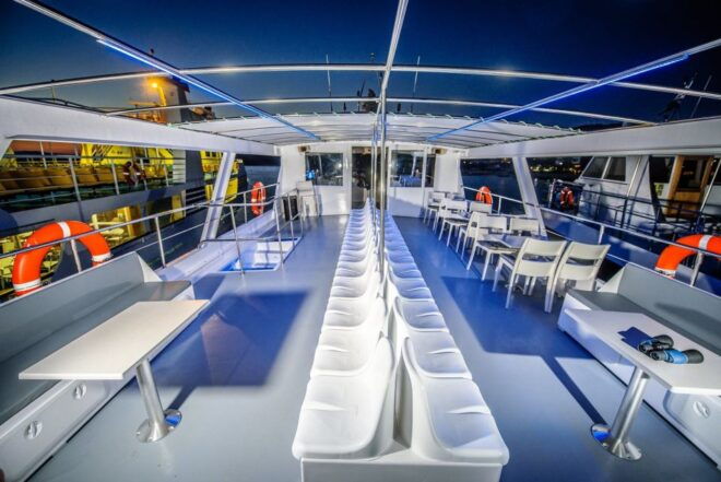 Ouranoupolis: Private Sunset Cruise on a Glassbottom Boat - Directions
