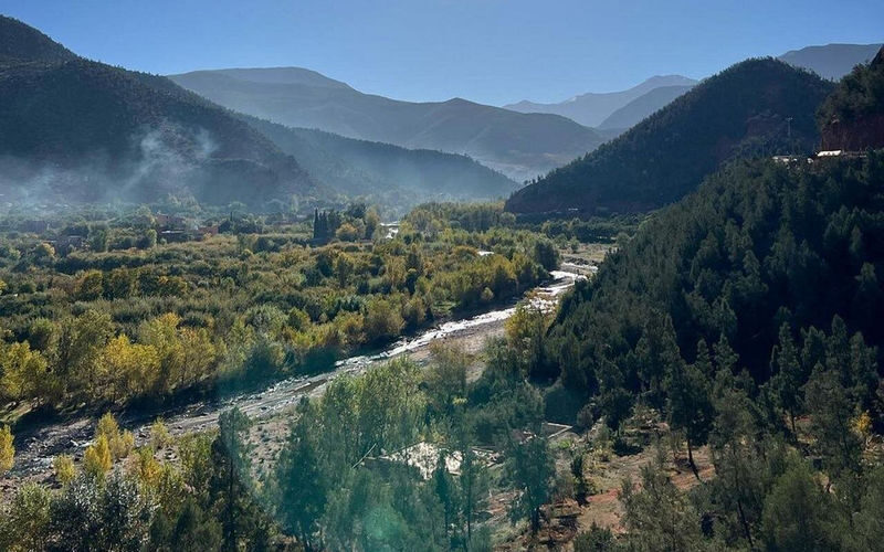 Ourika Valley, Atlas Mountains & Setti Fatma Waterfalls Day Tour - Leaving Marrakech for the Ourika Valley