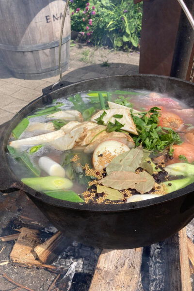 Outdoor Cooking With Gerd at the Stove. - Inclusive Beverage Options