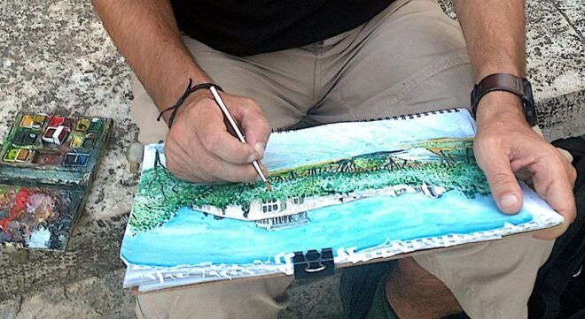 Outdoor Drawing Class in the Old Center of Athens - Inclusions