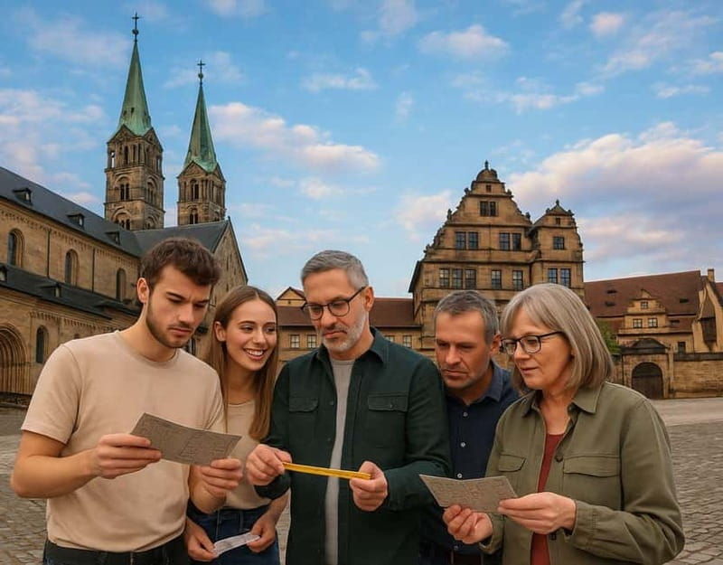Outdoor Escape Game with puzzle backpack Bamberg: The Secret of the Horseman - Good To Know