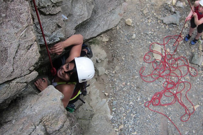 Outdoor Rock Climbing Beginner or Intermediate at Mt Erie - Background