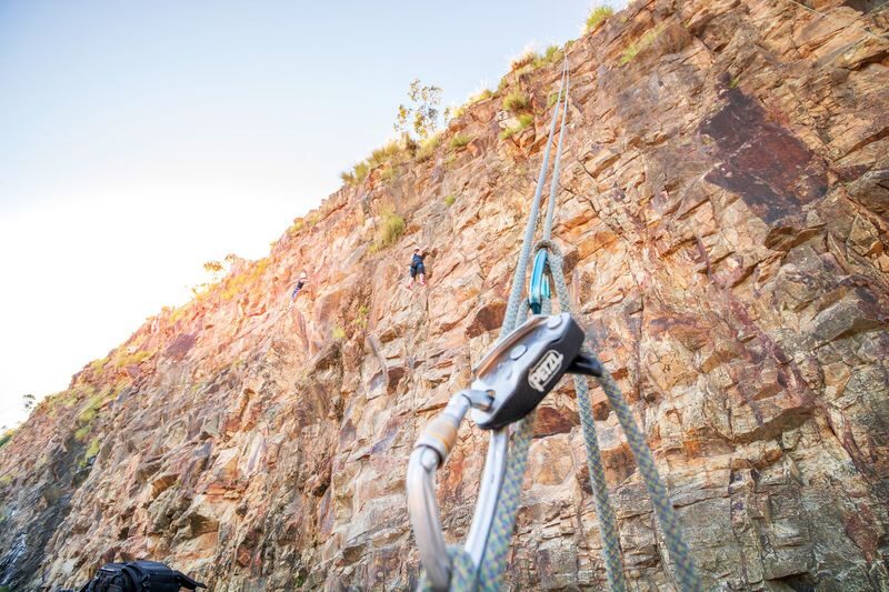 Outdoor Rock Climbing Experience in Brisbane - Coaching, safety and group pace