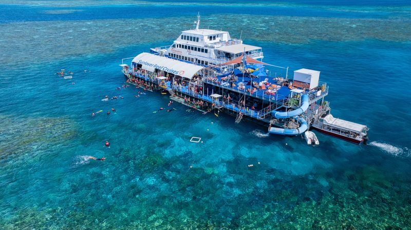 Outer Reef Pontoon Full Day Tour at Moore Reef - Moore Reef at a glance
