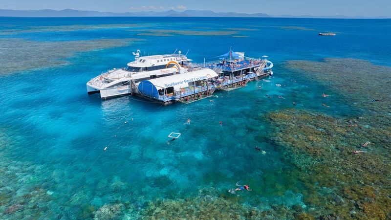 Outer Reef Pontoon Full Day Tour at Moore Reef - The trip begins at Cairns Reef Fleet Terminal