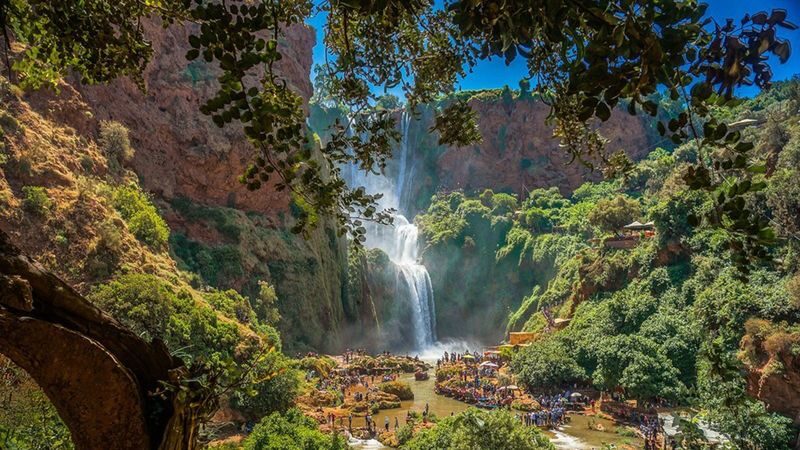 Ouzoud Waterfalls Hiking and Boat Tour - Lunch beside the stream, with the bill separate