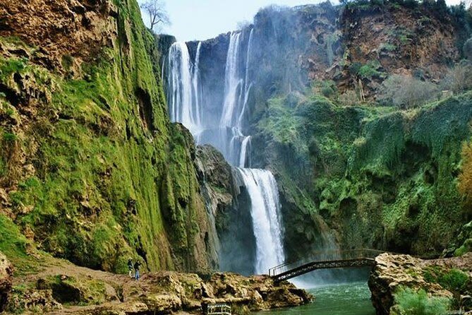 Ouzoud Waterfalls With Boat Ride Tour From Marrakech - The boat ride, close to the spray