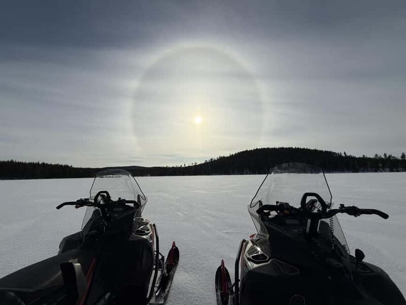 Överkalix - Lapland : Snowmobile Safari with Lunch and fika - Exploring the Swedish Wilderness on a Snowmobile