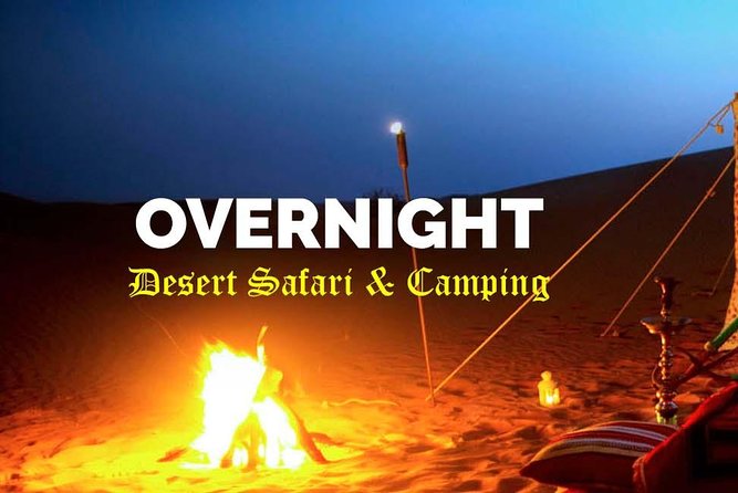 Overnight Desert Safari - Overnight Accommodations