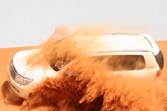 Overnight Desert Safari With BBQ Dinner and Breakfast - Dune Bashing and Sand Boarding