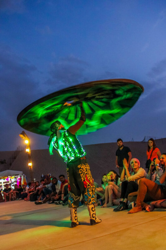 Overnight Dubai Desert Safari: Stay in Igloo Tent or Ensuite Cabin - Dinner, music and camp shows
