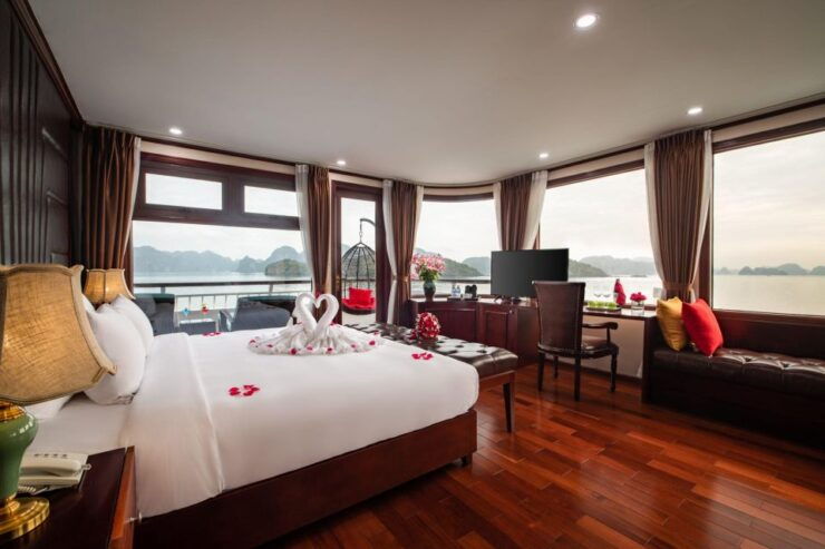 Overnight Halong Bay Luxury 5 Stars Cruise With Full Meals - Booking and Logistics Details