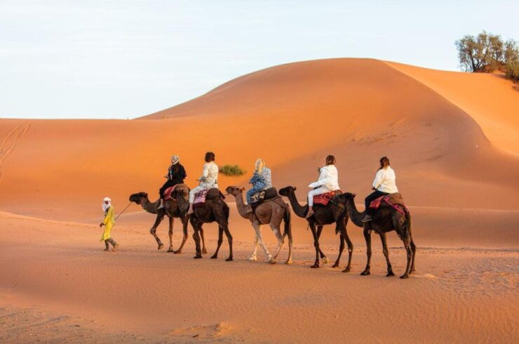 Overnight in Merzouga Desert Camp With Camel Rides and Food - Camel Rides Through Saharas Golden Sands