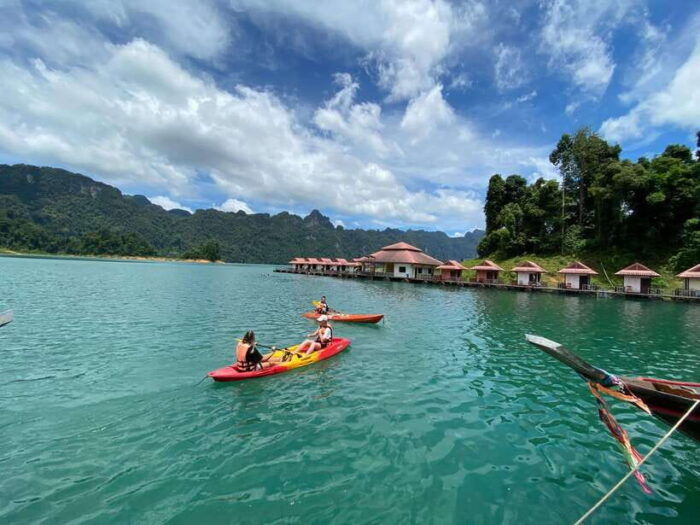 Overnight Package 2days1night Cheowlan Lake Rafthouse Resort - Morning Mist Safari