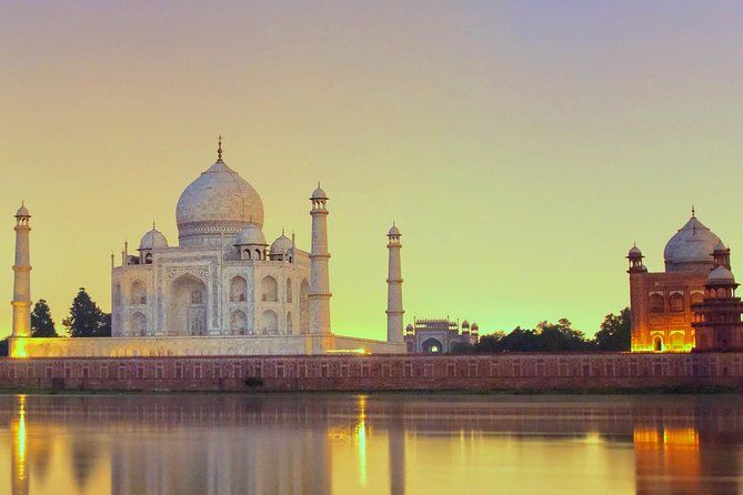 Overnight Sunset & Sunrise Taj Mahal Trip From Delhi Includes,Hotel,Guide & Car - Transportation Details