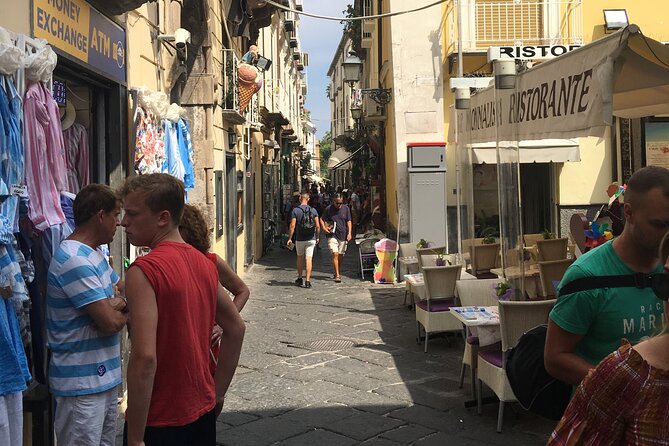 Overview Stop of Positano With Free Time in Sorrento&2hrs Pompeii - Booking Process