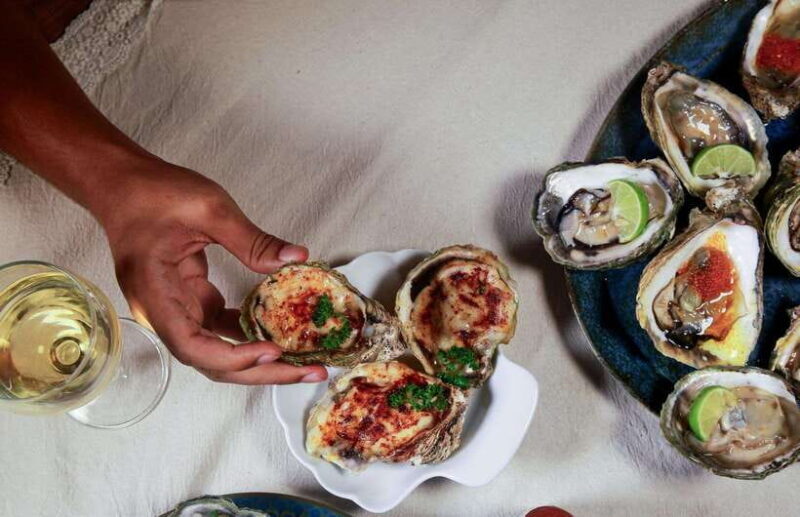 Oyster Platter With Wine By Unawatuna Beach - Introduction