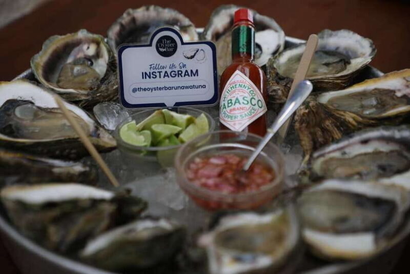 Oyster Platter With Wine By Unawatuna Beach - Good To Know