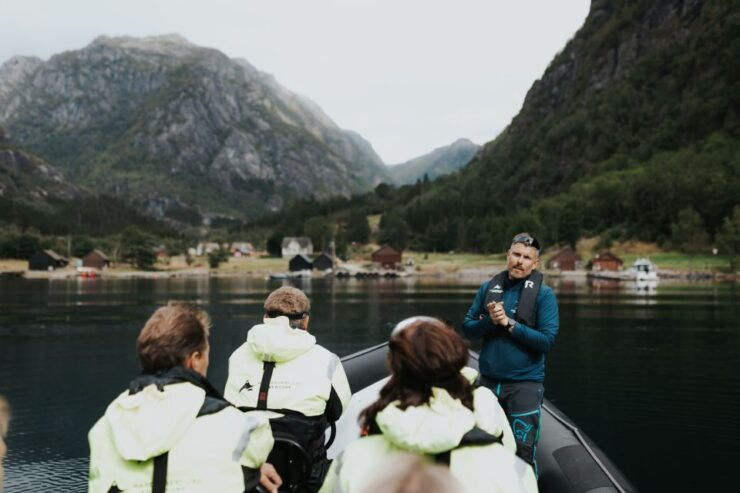 Øystese: Hardangerfjord RIB Safari to the Fyksesund Branch - Booking Information