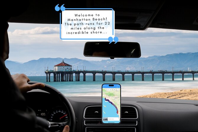 Pacific Coast Highway Smartphone Driving Tour Between LA & San Diego - Tour Overview