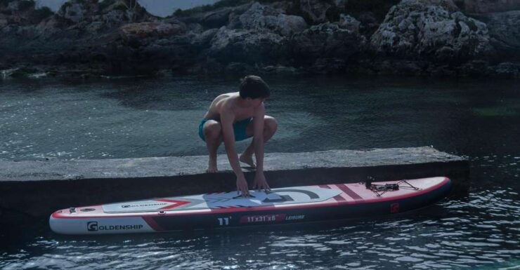 Paddle Surf Sunset With LED Light Show - LED Light Show Spectacle