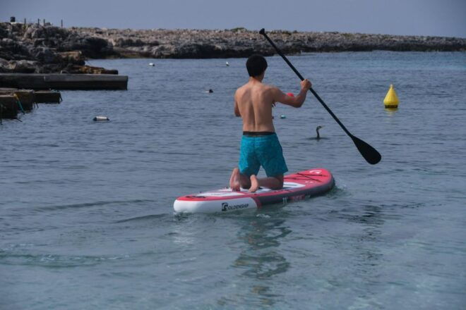 Paddle Surf Sunset With LED Light Show - The Sum Up