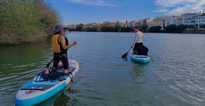 Paddle Surf Tour: Historic Seville, Triana and La Cartuja - Unique Perspective