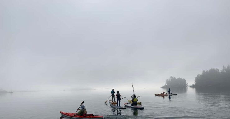 Paddling Tour to a Historical Cole Island - Victoria BC - Itinerary and Experience
