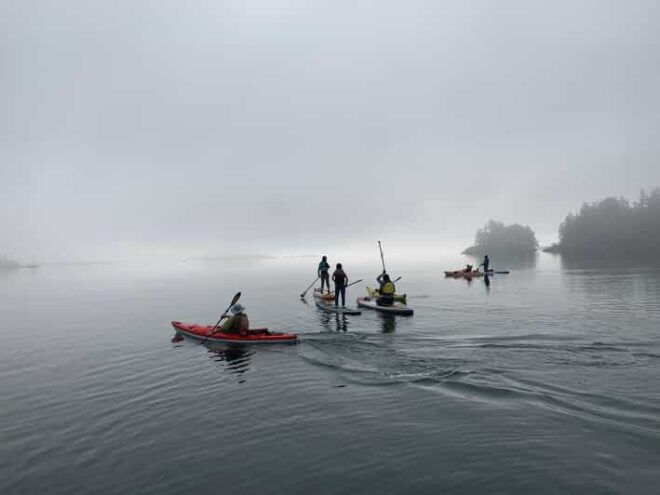 Paddling Tour to a Historical Cole Island - Victoria BC - Historical Significance