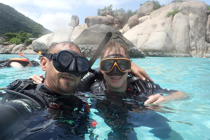PADI Discover Scuba Diving in Koh Tao - Half Day and Two Dives - Dive One: Exploring Coral Reefs