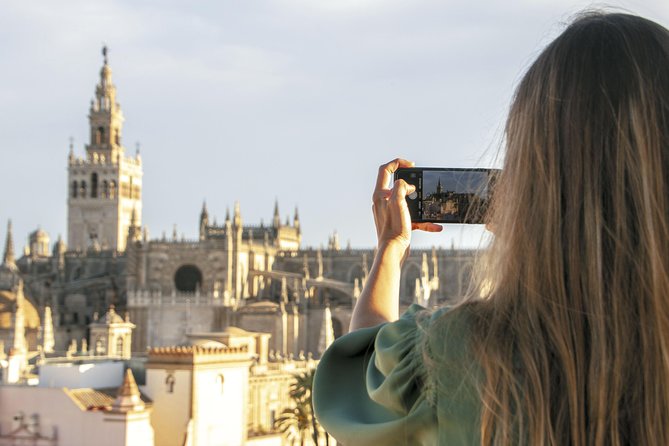 Paella Cooking Class on Rooftop With Sevilles Cathedral View - View and Location