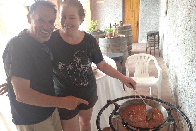 Paella Master-Class, Winery Visit and Bike Ride With Hotel Pickup From Sitges - Transportation and Hotel Pickup