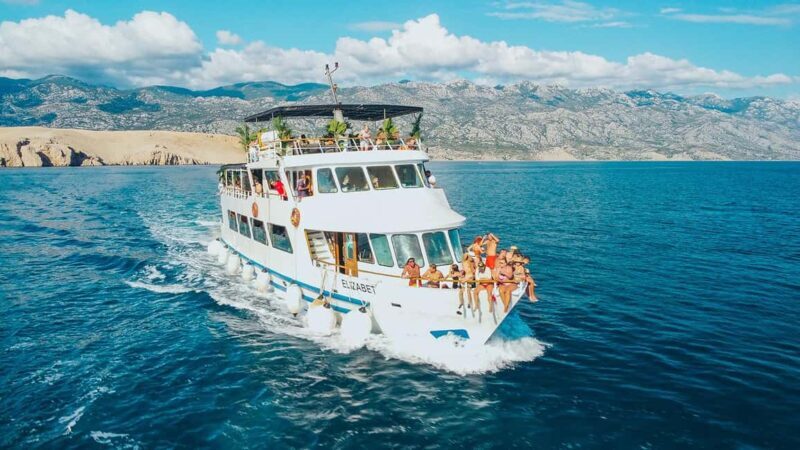 Pag Island: Excursion Bay cruise - Festini - The Details of the Pag Bay Cruise