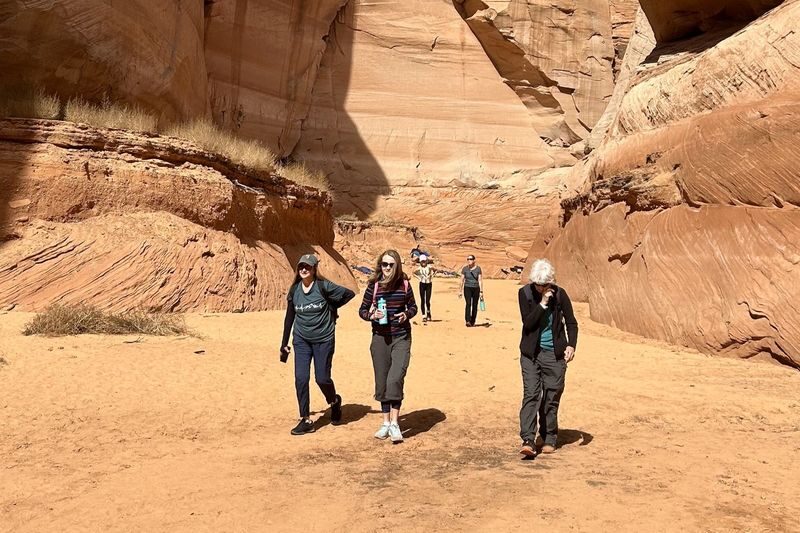Page Half-Day Kayaking Adventure with Lake Powell - The kayak crossing and canyon hike