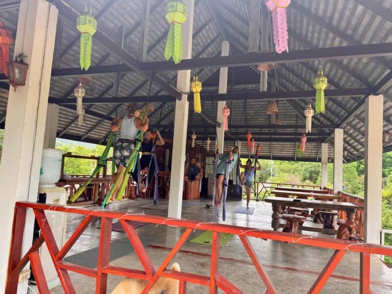 Pai: Sunset Trapeze Yoga Class with Smoothie - Practical Details: Making Your Booking and What to Know