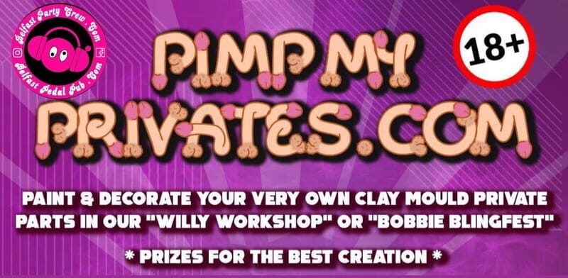 Paint a Private Clay Mould in Belfast perfect for HenParties - Good To Know