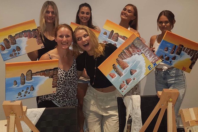 Paint and Sip BYO in Brisbane CBD Friday Night - The Sum Up