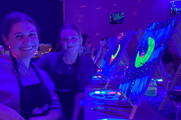 Paint and Sip in the Dark at Rembrandt Van Wine Amsterdam - Customer Feedback
