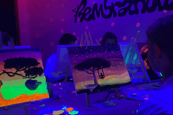 Paint and Sip in the Dark at Rembrandt Van Wine Amsterdam - Frequently Asked Questions