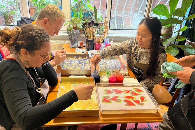 Paint on the Water - Authentic Turkish Art Workshop at Local Home - Workshop Overview