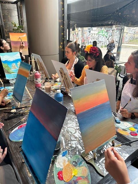 Paint & Sip Workshop - Experience Highlights