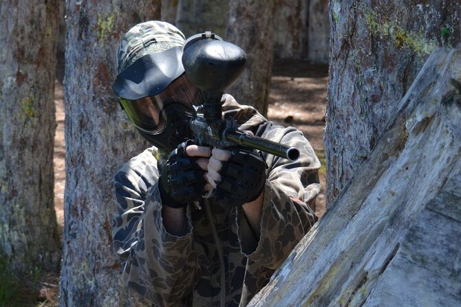 Paintball Activity in Barkmere, Quebec, Canada - Meeting and Pickup