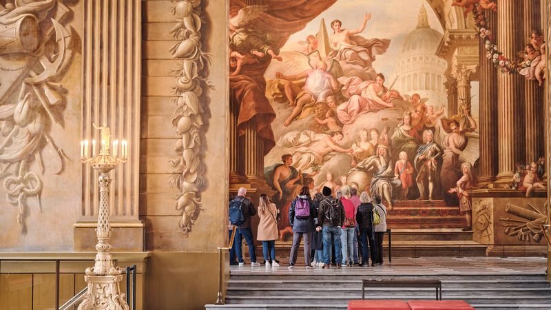 Painted Hall and Old Royal Naval College Ticket in Greenwich - Start with the Painted Hall’s ceiling