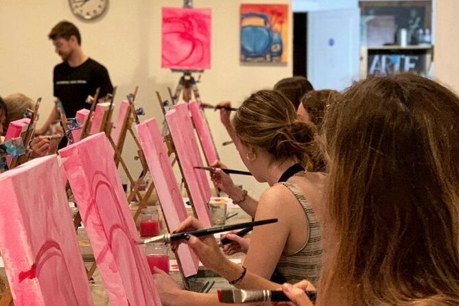 Painting and Wine Class in Our Hip and Casual Art Studio - Cancellation Policy and Refund Options