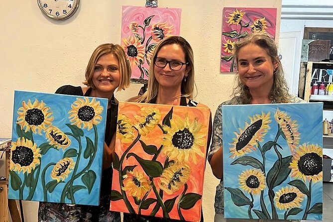 Painting and Wine Class in Our Hip and Casual Art Studio - Traveler Tips and Reviews