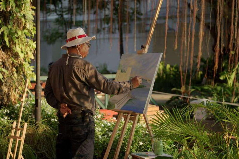 Painting by the River - Kalanan Riverside Resort - Location and Setting