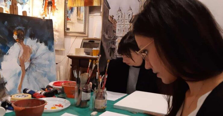 Painting Class in Rome Near Piazza Navona - Good To Know