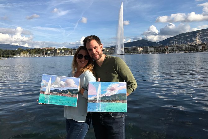 Painting Master Class by the Geneva Lake - Meeting and Pickup